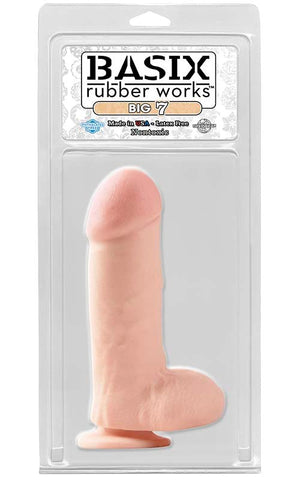 Pipedream Basix Big 7 Inch Realistic Dong - Realistic Dildos