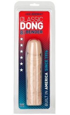 Classic Dong 8 Inch Bender - - Realistic Dildos