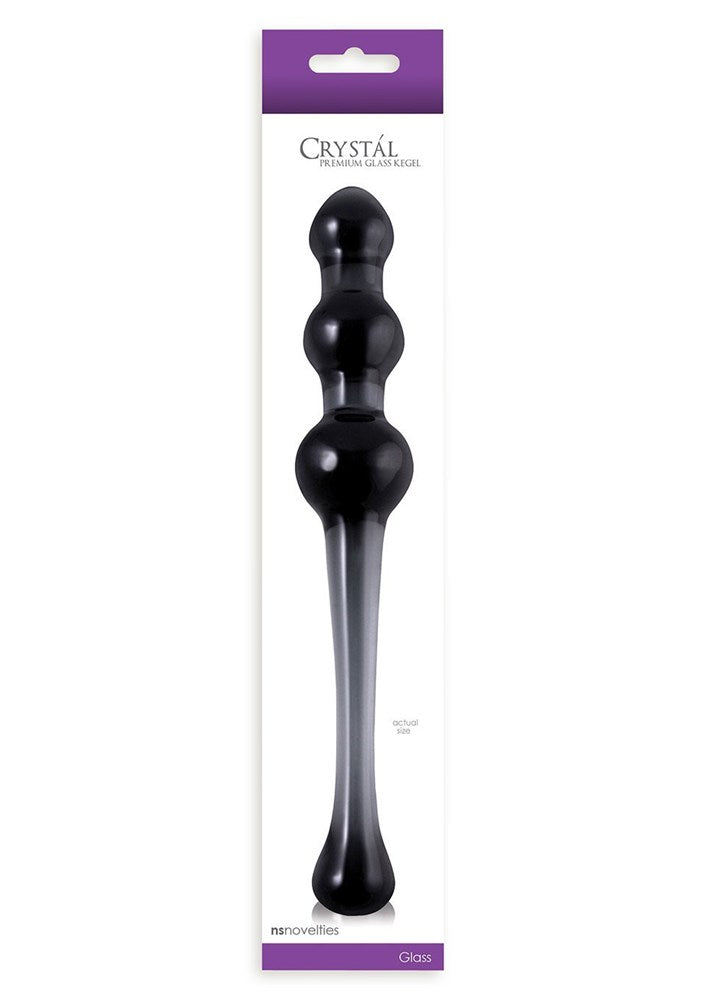 Crystal Premium Glass Kegel Large - - Glass Sex Toys