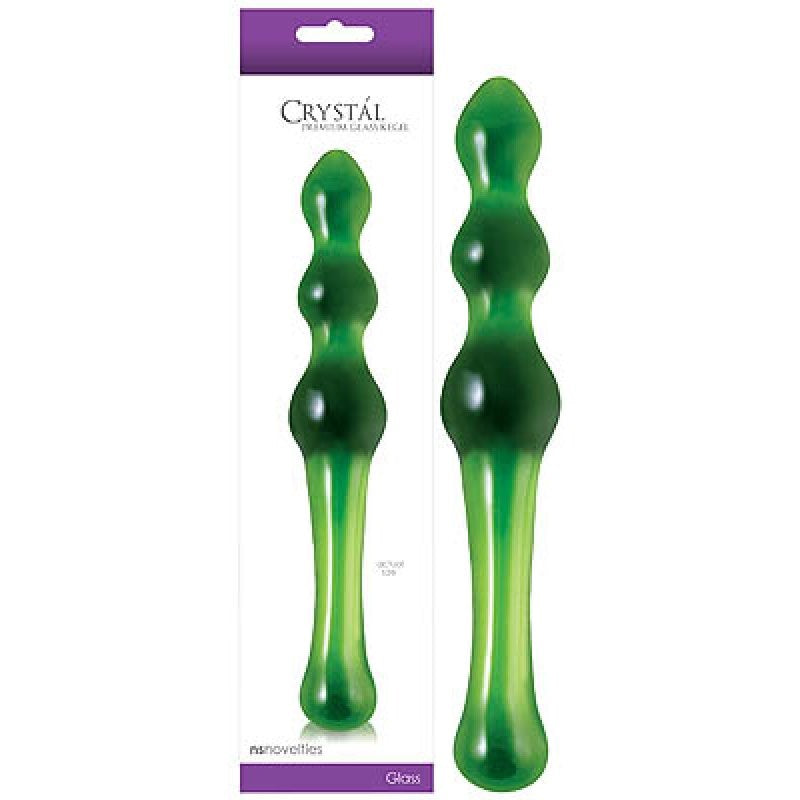 Crystal Premium Glass Kegel Small - - Glass Sex Toys