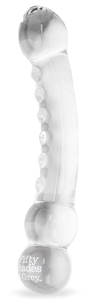 Drive Me Crazy Glass Massage Wand - - Glass Sex Toys