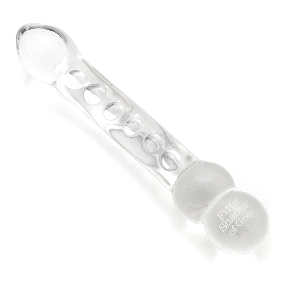 Drive Me Crazy Glass Massage Wand - - Glass Sex Toys