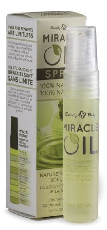 Earthly Body Miracle Oil Spray 12 ml - Bath and Intimate Fragrances