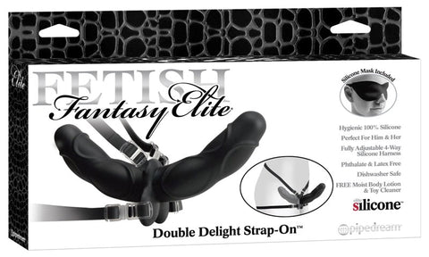 Fetish Fantasy Elite Double Delight Strap-on Dildo - Strap On Sextoys