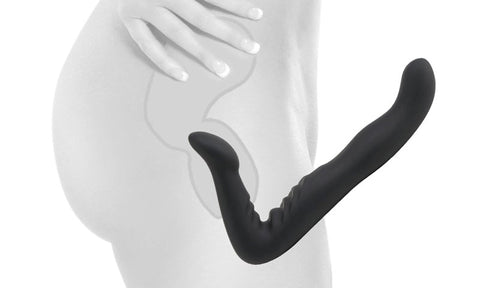 Fetish Fantasy Elite 8 Inch Strapless Strap On Black - Strap On Sextoys