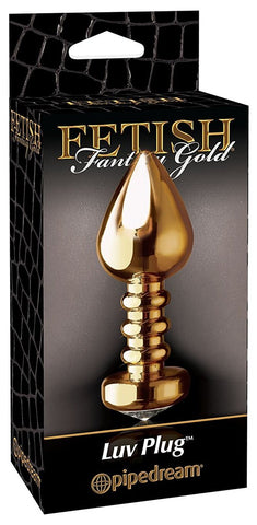 Fetish Fantasy Gold Luv Backdoor Pleasure Anal Plug - Steel Sex Toys