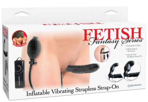 Fetish Fantasy Inflatable Vibrating Strapless Strap-On Dildo - Strap On Sextoys