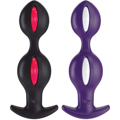 Fun Factory B Balls Black/Red - Luxury Sex Toys