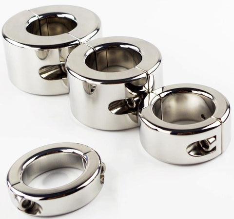 Gangling Steel Ball Stretcher 35mm XL - Steel Sex Toys