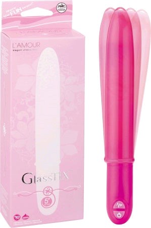 Intimate Bliss - NANMA's GlassTIX L'Amour Vibrator - Glass Sex Toys