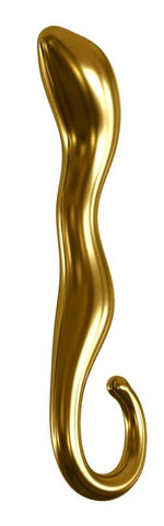 Pipedream Icicles Gold Edition G01 Glass Prostate Massager - Glass Sex Toys