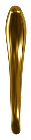 Pipedream Icicles Gold Edition G02 Curved Glass Dildo - Glass Sex Toys