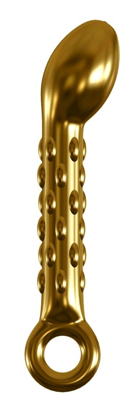 Icicles Gold Edition G07 Glass P-Spot Massager - - Glass Sex Toys