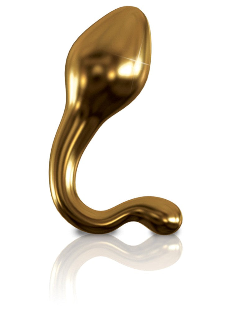 Icicles Gold Edition G11 Glass Prostate Massager - - Glass Sex Toys