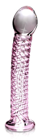 Pipedream Icicles No 53 Hand Blown Glass Dildo - Glass Sex Toys