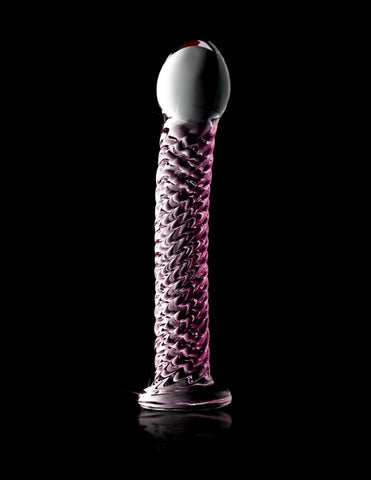 Pipedream Icicles No 53 Hand Blown Glass Dildo - Glass Sex Toys