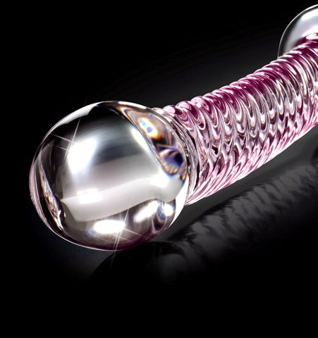 Pipedream Icicles No 53 Hand Blown Glass Dildo - Glass Sex Toys
