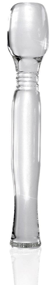 Pipedream Icicles No 58 Glass Body Wand Massager - Glass Sex Toys