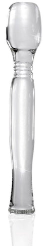 Pipedream Icicles No 58 Glass Body Wand Massager - Glass Sex Toys