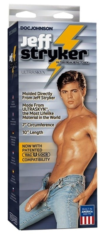 Doc Johnson Jeff Stryker ULTRASKYN 10 inch Realistic Cock - Realistic Dildos