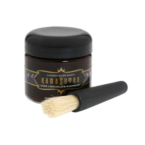 Kama Sutra Lovers Body Paint Dark Chocolate Raspberry - Massage Oils and Lubricants