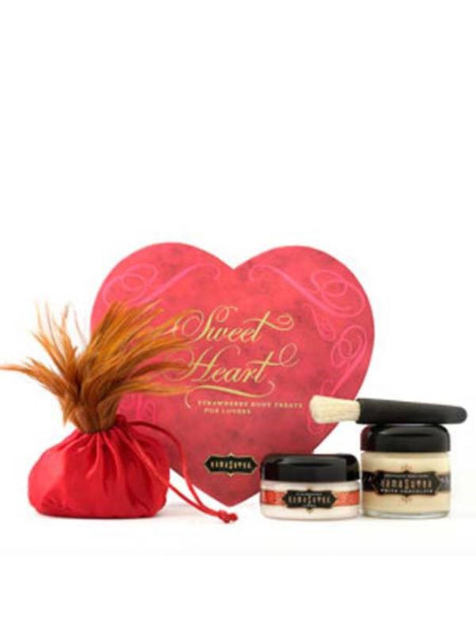 Kama Sutra Sweet Heart Box Strawberry - Sex Kits