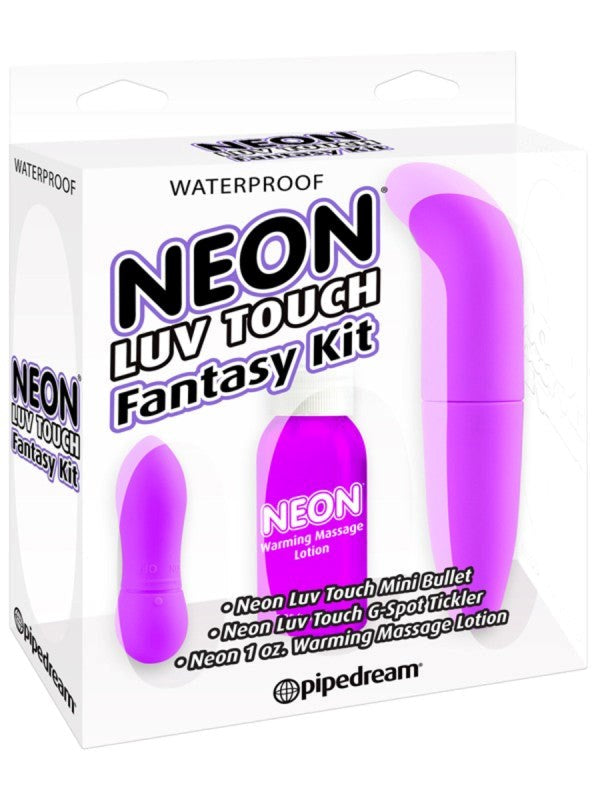 Neon Luv Touch Fantasy Kit Purple - - Sex Kits