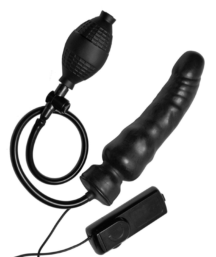 Ravage Vibrating Inflatable Dildo - - Realistic Dildos