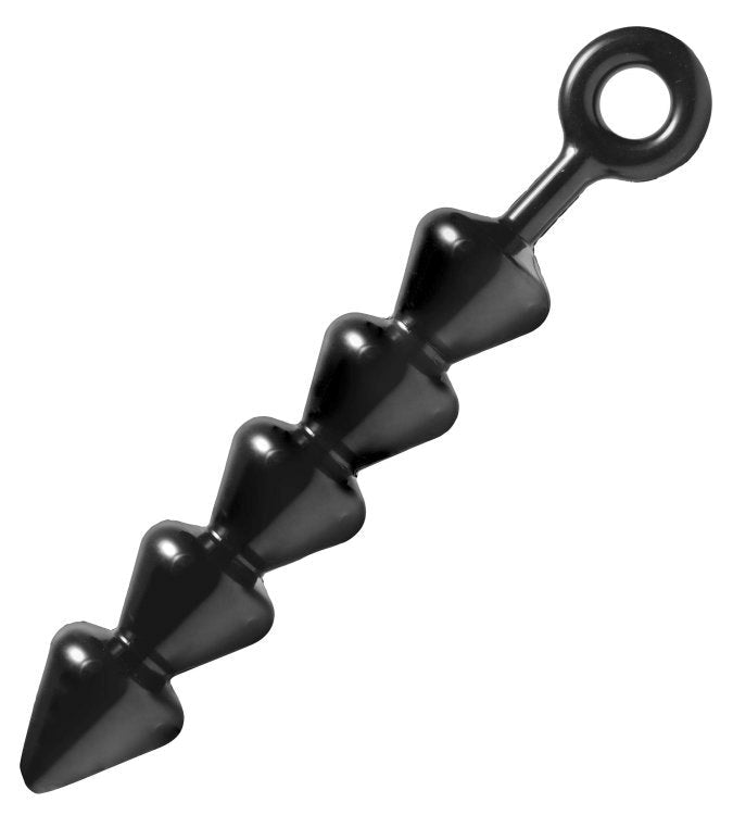 Spades Extra Large Anal Beads - - Anal Beads and Balls