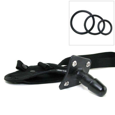 Doc Johnson Vac-U-Lock Platinum Supreme Harness with Plug - Strap On Sextoys
