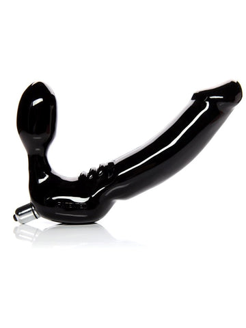 Tantus Feeldoe Stout Black - Premium Silicone Strapless Vibrator - Realistic Dildos