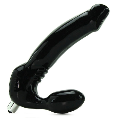 Tantus Feeldoe Stout Black - Premium Silicone Strapless Vibrator - Realistic Dildos