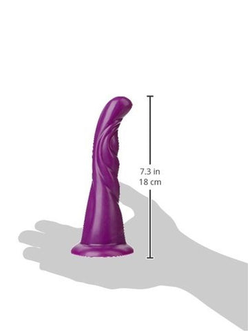 Doc Johnson Vac-U-Lock The Beauty Strap On Purple - Strap On Sextoys
