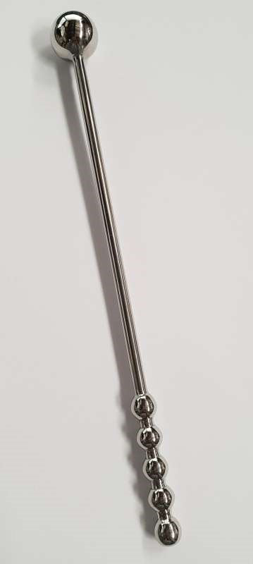 The Cymbal Mallet Urethral Wand - - Steel Sex Toys