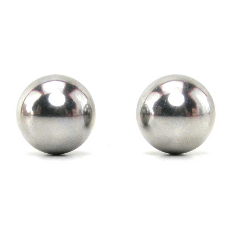 Venus Stainless Steel Ben Wa Balls Silver - - Steel Sex Toys