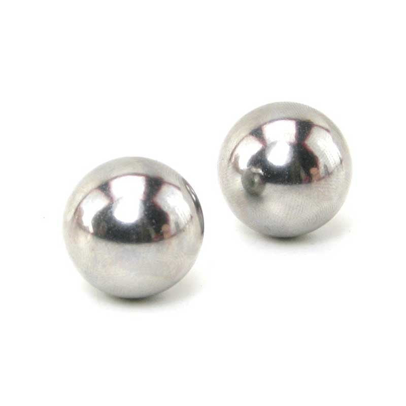 Venus Stainless Steel Ben Wa Balls Silver - - Steel Sex Toys