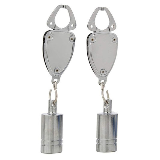 Weighted Nipple Clamps - Sold as Single Unit - Breast and Nipple Toys