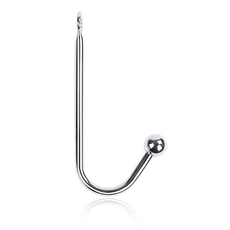 Well Hung Steel Anal Hook - - Anal Beads and Balls