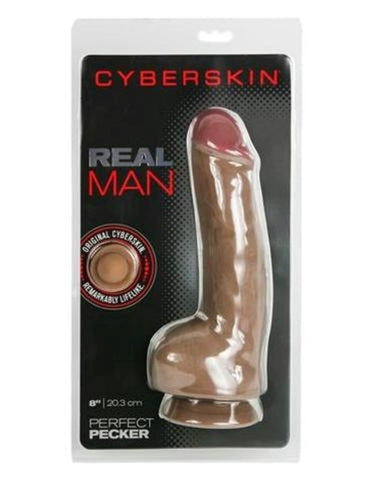 Wildfire Real Man Cyberskin Perfect Pecker Dark - Realistic Dildos
