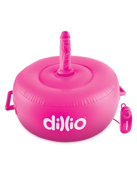 Dillio Vibrating Inflatable Hot Seat - Inflatable Dildos and Vibrators