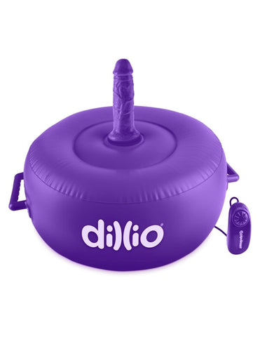 Dillio Vibrating Inflatable Hot Seat - Inflatable Dildos and Vibrators