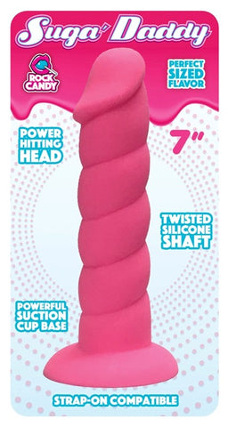 Rock Candy Suga Daddy 7 inch Dildo - Realistic Dildos