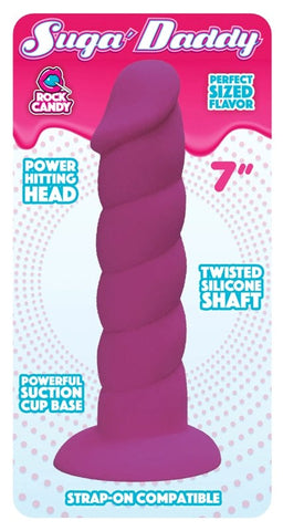 Rock Candy Suga Daddy 7 inch Dildo - Realistic Dildos
