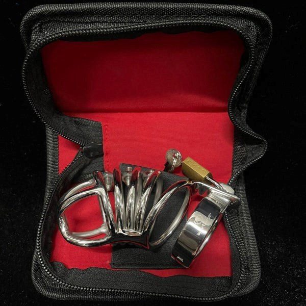 Spartacus Enterprises Stainless Steel Chastity Cage - Male Chastity