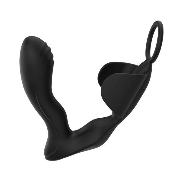 Nasstoys Dual-Motor P-Spot Massager - Heating, Vibrations, and Cock Ring - Prostate Toys