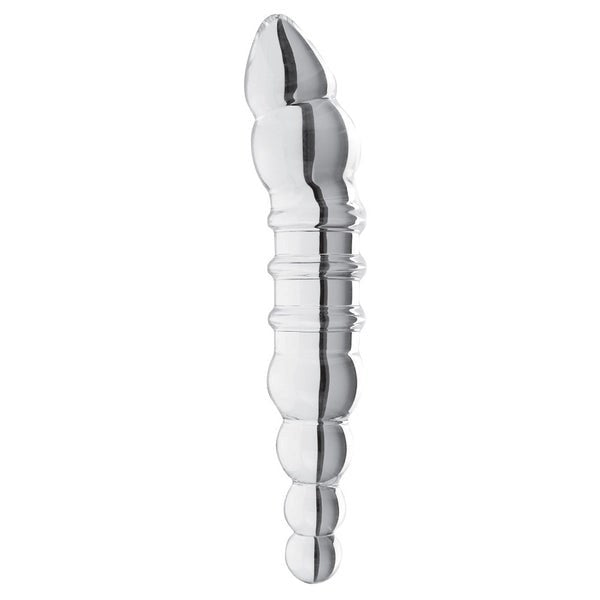 Sparkling Bliss - Borosilicate Glass Dual Dildo for Enchanced Sensations - - Double Ender