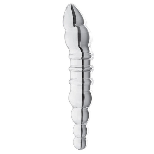 Sparkling Bliss - Borosilicate Glass Dual Dildo for Enchanced Sensations - Double Ender
