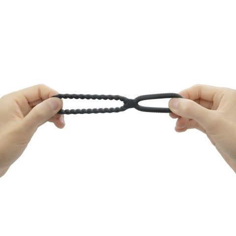 DORCEL Dual Stimulation Silicone Cock Ring - Boost Endurance, Enhance Pleasure - Stretchy Cock Rings