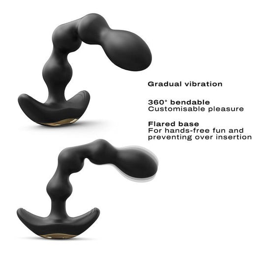 Dorcel Flexible Vibrating Anal Pleasure Beads - Anal Beads and Balls