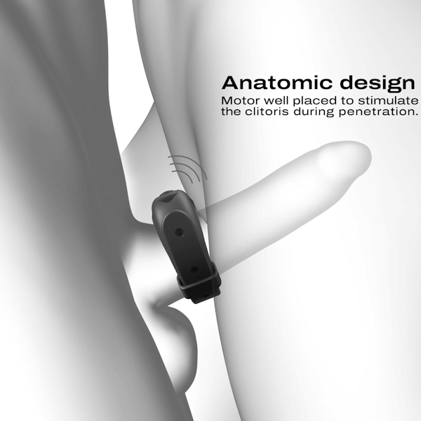 DORCEL Vibrating Comfort-Fit Cock Ring - Heighten Pleasure - - Vibrating Cock Rings